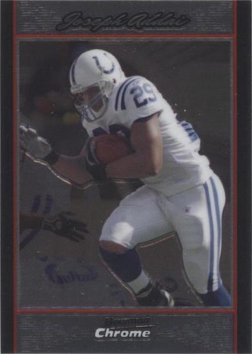 2007 Bowman Chrome Joseph Addai #BC183