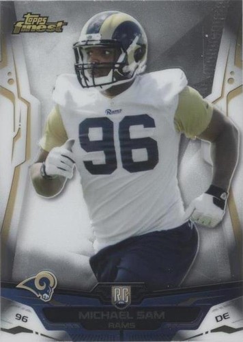 2014 Topps Finest Michael Sam #133