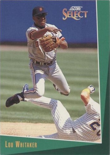1993 Score Select - Lou Whitaker #112