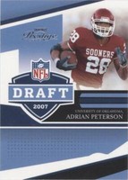 2007 Playoff Prestige Adrian Peterson #NFLD-5