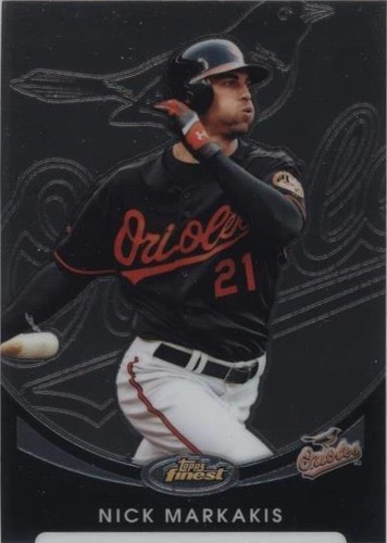 2010 Topps Finest - Nick Markakis #39