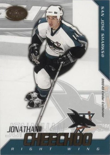 2002-03 Pacific Calder - Jonathan Cheechoo #93