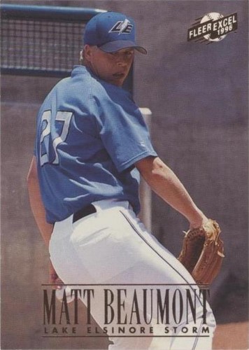 1996 Fleer Excel - Matt Beaumont #22