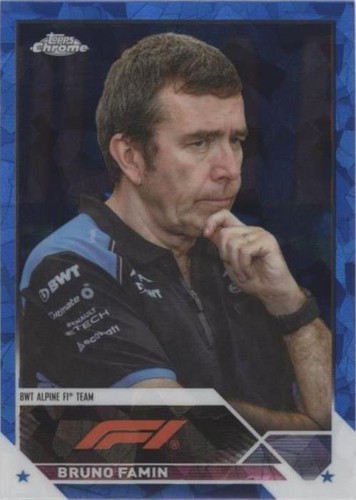 2023 Topps Chrome Sapphire Edition Formula 1 - Bruno Famin #95
