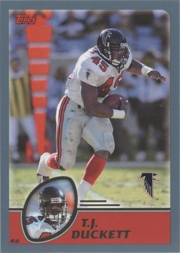 2003 Topps T.J. Duckett #90