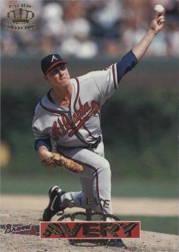 1996 Pacific Crown Collection - Steve Avery #1