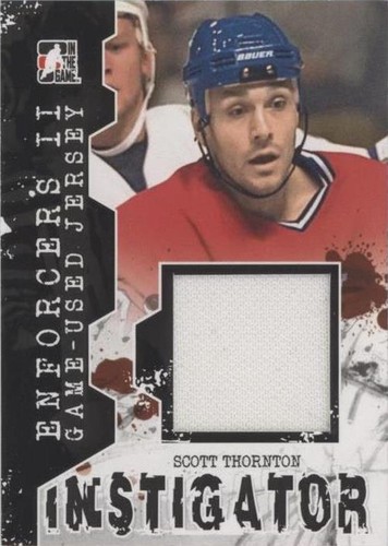 2013-14 In the Game Enforcers II - Scott Thornton #IM-19