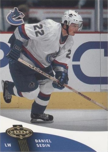 2000-01 Upper Deck Heroes - Daniel Sedin #114