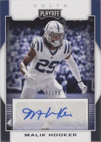 2017 Panini Playoff Malik Hooker #RS-HO