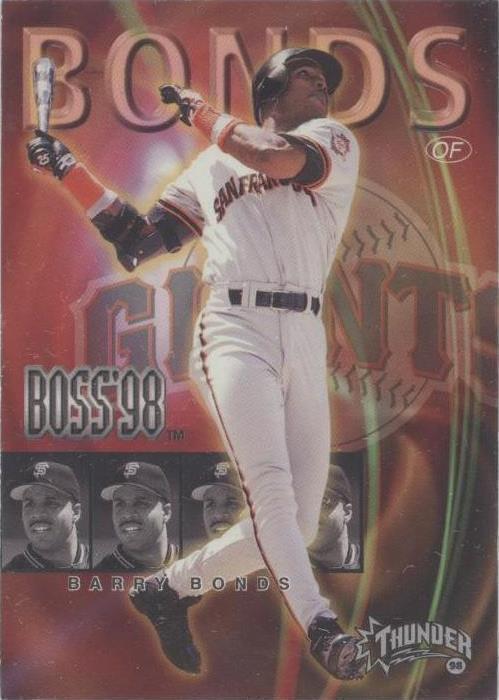 Skybox Circa Thunder 1998 - Barry Bonds #2 B