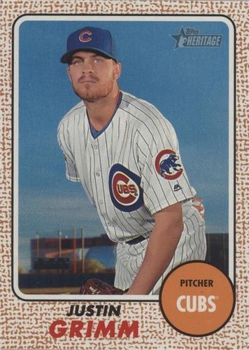 2017 Topps Heritage - Justin Grimm #31