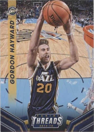 2014-15 Panini Threads - Gordon Hayward #67