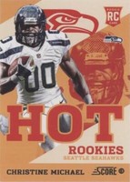 2013 Score Christine Michael #29