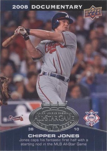 2008 Upper Deck Documentary - Chipper Jones #ASG-CJ