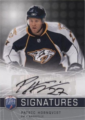 2008-09 Upper Deck Be a Player - Patric Hornqvist #S-HO