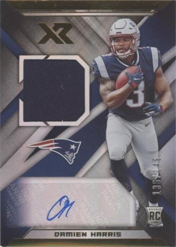 2019 Panini XR Damien Harris #RSA-12