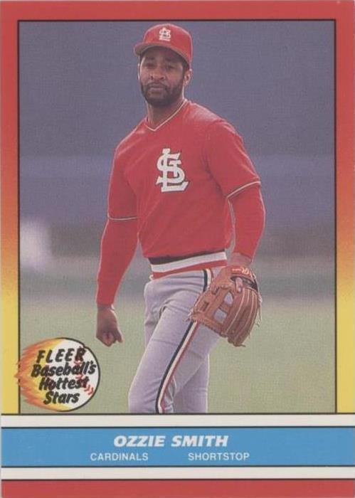 Fleer Baseball's Hottest Stars 1988 - Ozzie Smith #40
