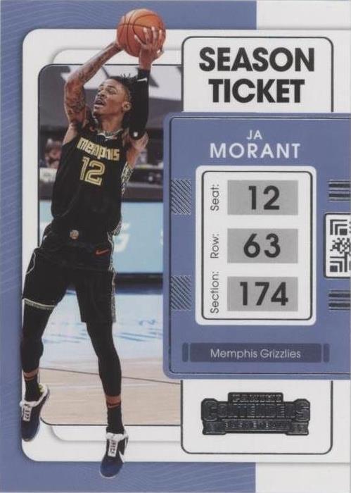 2019-20 Panini Contenders - Ja Morant #2 for sale | eBay