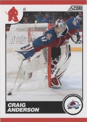 2010-11 Score - Craig Anderson #155