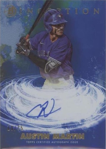2021 Bowman Inception - Austin Martin #PPA-AMA