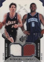 2004-05 SPx - Carlos Boozer/John Stockton #WC-JC