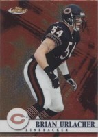 2001 Topps Finest Brian Urlacher #68