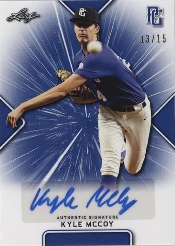 2021 Leaf Perfect Game National Showcase - Kyle Mccoy #BA-KM2