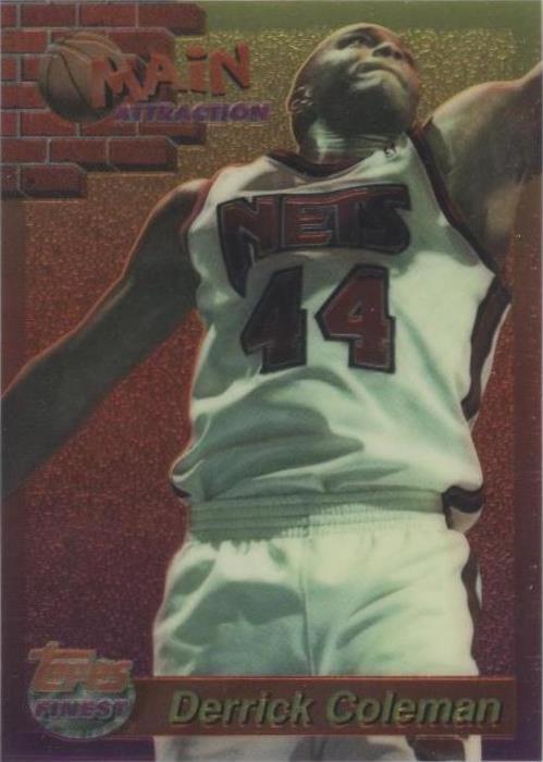 Topps Finest 1993-94 - Derrick Coleman #17