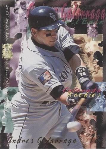 1995 Fleer - Andres Galarraga #518