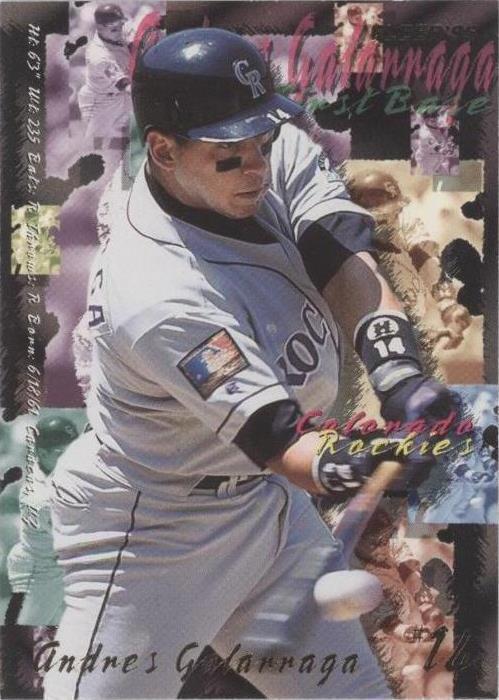 Fleer 1995 - Andrés Galarraga #518