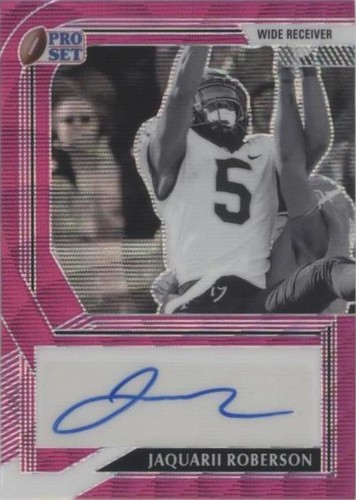 2022 Leaf Pro Set Metal Jaquarii Roberson #BW-JR2