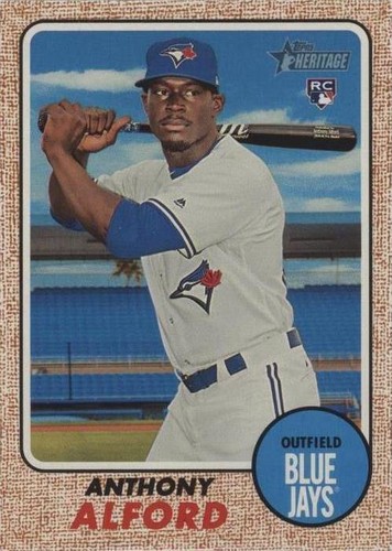 2017 Topps Heritage High Number - Anthony Alford #690