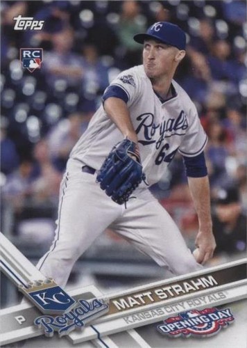 2017 Topps Opening Day - Matt Strahm #90