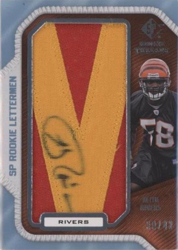 2008 SP Rookie Threads Keith Rivers #KR24