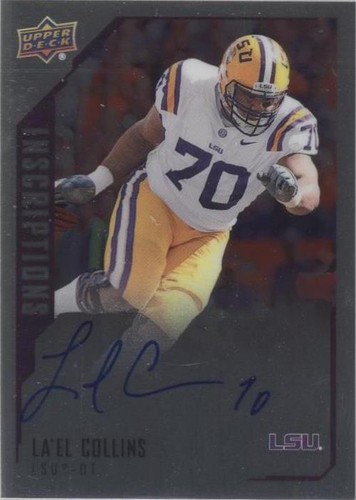 2015 Upper Deck Inscriptions La'el Collins #LC