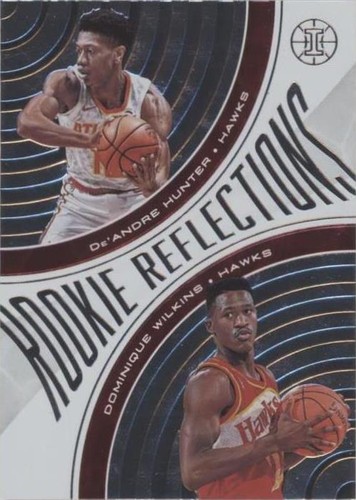 2019-20 Panini Illusions - De'Andre Hunter/Dominique Wilkins #11