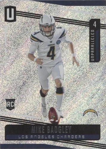 2019 Panini Unparalleled Mike Badgley #93