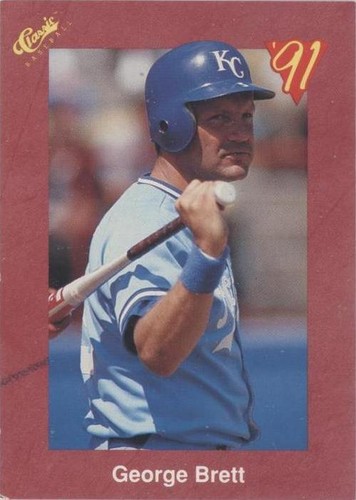 1991 Classic Update Red Travel Edition - George Brett #T70