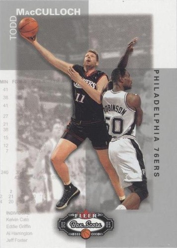 2002-03 Fleer Box Score - Todd MacCulloch #92