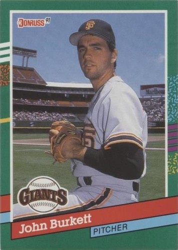1991 Donruss - John Burkett #638