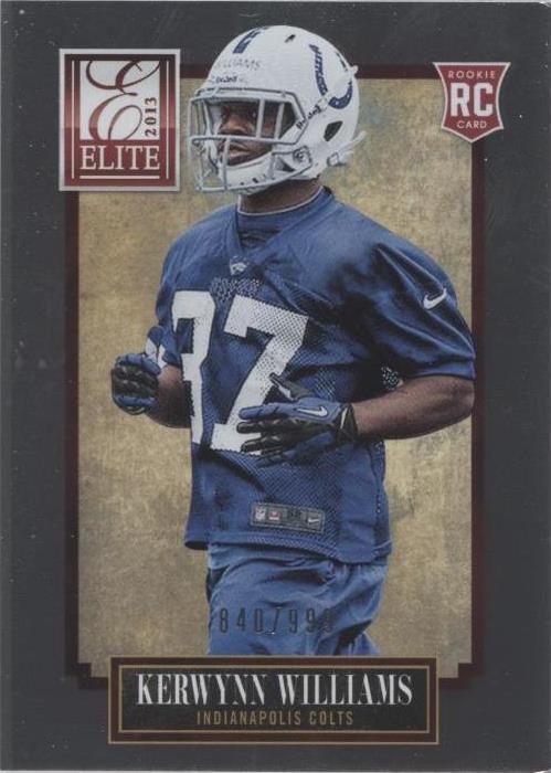 2013 Panini Elite Kerwynn Williams #153