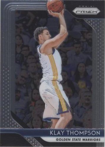 Klay thompson 2017-2018 prizm silver fast break SSP warriors | eBay