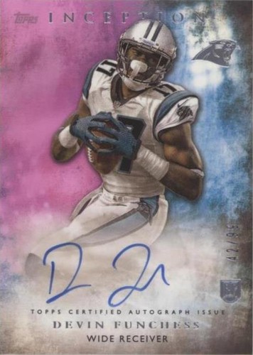 2015 Topps Inception Devin Funchess #RA-12