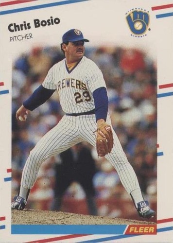 1988 Fleer - Chris Bosio #156