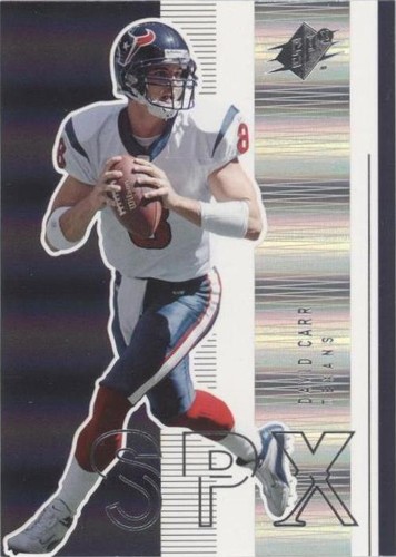 2005 SPx David Carr #34