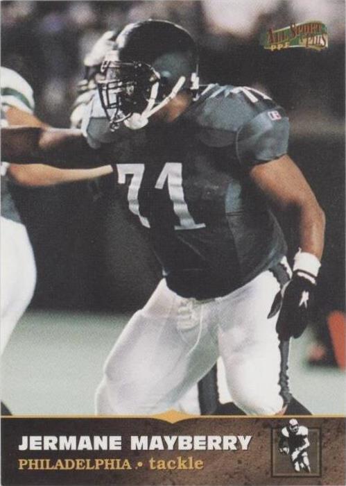 1996 Score Board All Sport PPF Jermane Mayberry #158