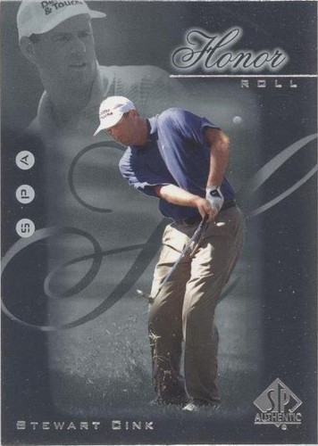 2001 SP Authentic - Stewart Cink #HR23