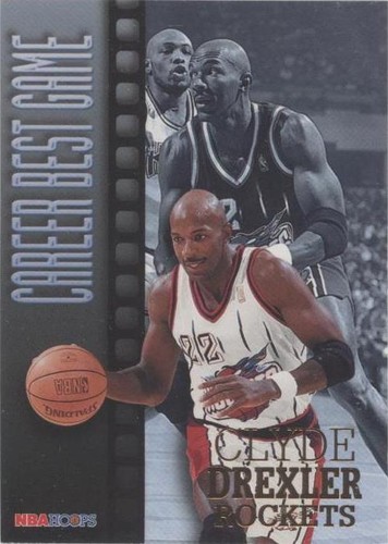 1996-97 NBA Hoops - Clyde Drexler #329