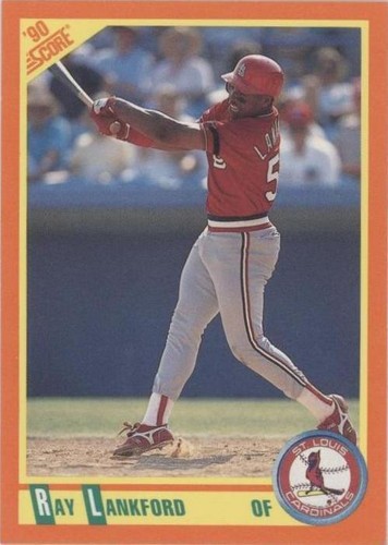 メジャーリーグ　カード　Ray Lankford 1993 O-PEE-CHEE Premier Ray Lankford St Louis Cardinals #44