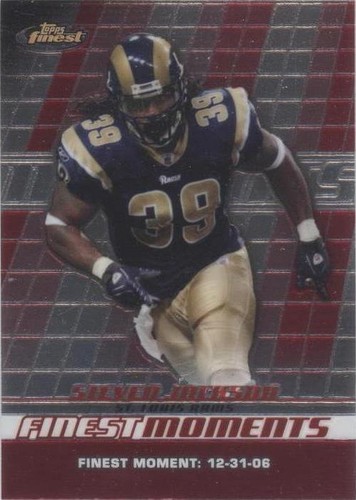 2008 Topps Finest Steven Jackson #FM-SJ